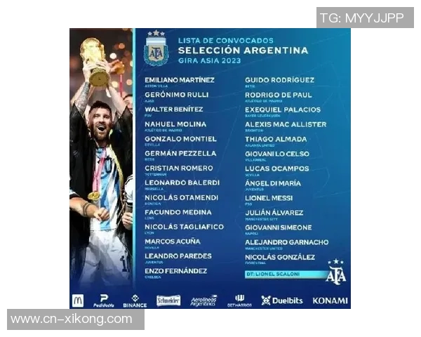 阿根廷队身价排行榜揭晓麦卡利斯特领衔梅西位列第九